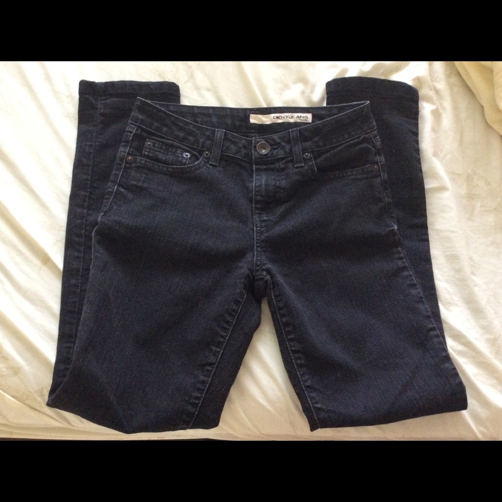 DKNY petite vintage black jeans